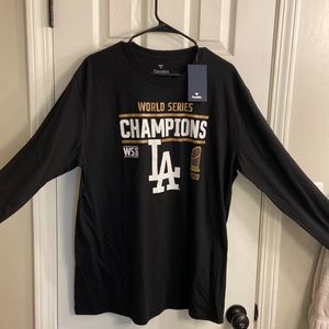 Los Angeles Dodgers 2020 World Series Champions Long Sleeve - size XL